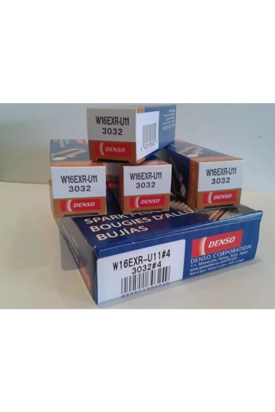 DENSO W16exr-u11 Buji Corolla 1,3 Lancer Excel Carry Takım 4 Adet