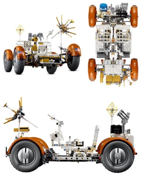 Lego NASA Apollo Ay Taşıtı LRV 42182 - 3