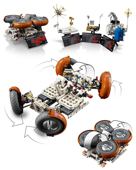 Lego NASA Apollo Ay Taşıtı LRV 42182 - 4