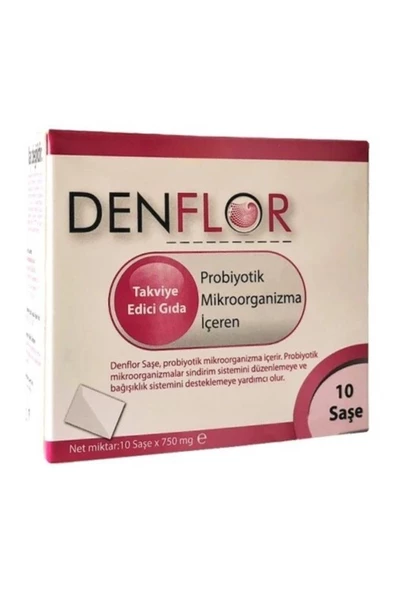 Denflor Probiyotik 10 Saşe (SKT:05/2025)