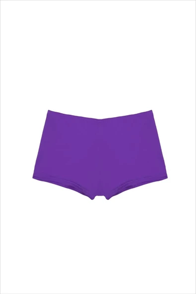 Mor mini tayt & Havuz ve deniz şortu & Bikini altı - 3