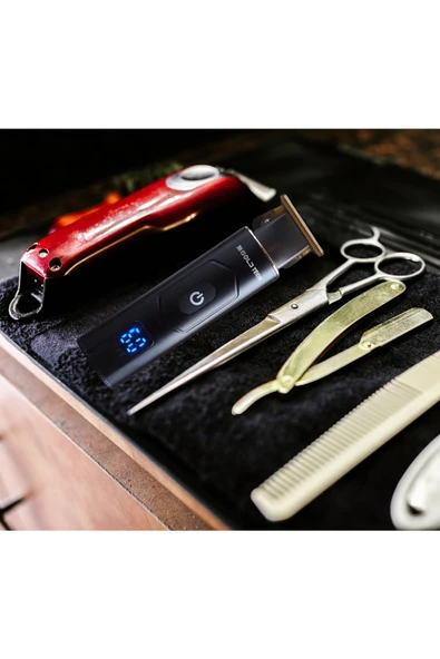 Gold Tech Ultra Güçlü Saç Sakal Traş Makinesi 6500 Mrp Motor Hızı Gt-901 - 5