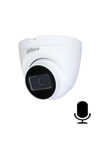 DAHUA IPC-HDW1230T-AS 2 Mp 1080p Sesli Ip Dome Kamera - 2