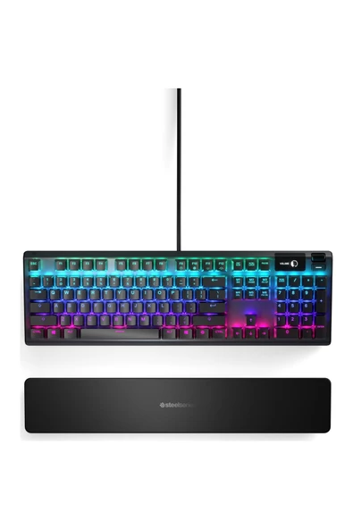 SteelSeries Apex 5 Hibrit RGB Blue Switch Kablolu Mekanik Oyuncu Klavyesi - 5