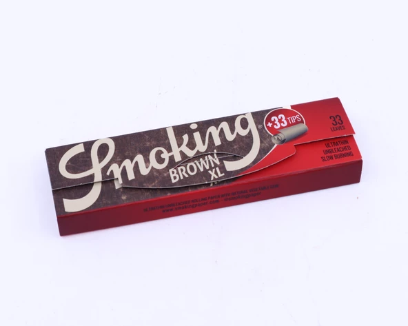 Smoking Brown XL Zıvanalı Sarma Kağıdı