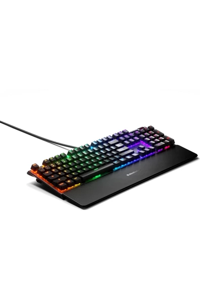 SteelSeries Apex 5 Hibrit RGB Blue Switch Kablolu Mekanik Oyuncu Klavyesi - 4