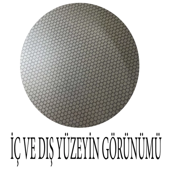 Mehtap Teflon Tava 24 CM Petek Desenli 2 MM - 2