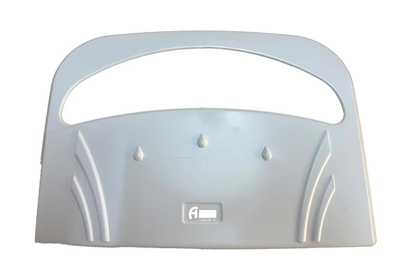 A Form Klozet Kapak Örtüsü Dispenseri Aparatı - 40x5x29 Cm. - Beyaz - Plastik - Duvara Monte - Resim 3