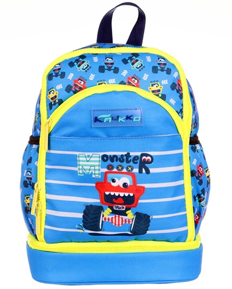 Kaukko Kids Anaokul Çantası Monster Truck V6029