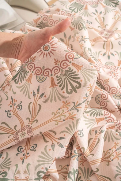 Rivaİstanbul Etnik Saray Desenli Masa Örtüsü, Sofra Bezi, Piknik Örtüsü - Resim 8