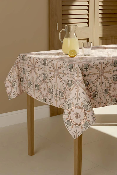 Rivaİstanbul Etnik Saray Desenli Masa Örtüsü, Sofra Bezi, Piknik Örtüsü ürün görseli 1