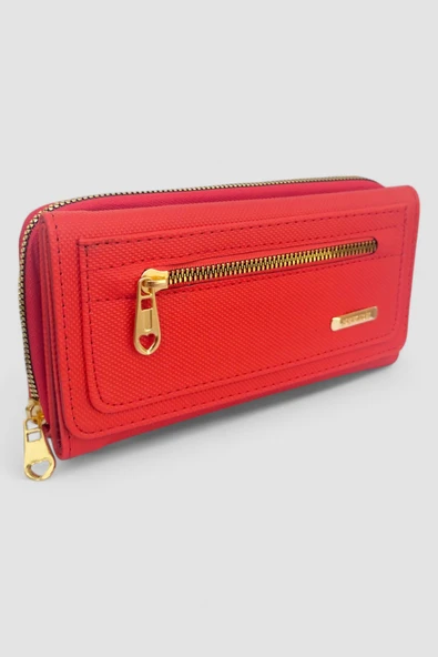 Lederax LD163 Suni Deri Kadın El Cüzdanı Telefon Bölmeli - Resim 5