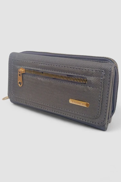 Lederax LD163 Suni Deri Kadın El Cüzdanı Telefon Bölmeli - Resim 8