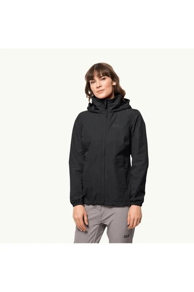 Jack Wolfskin 1111202-6000 Stormy Point 2L Jkt M Kadın Outdoor Mont