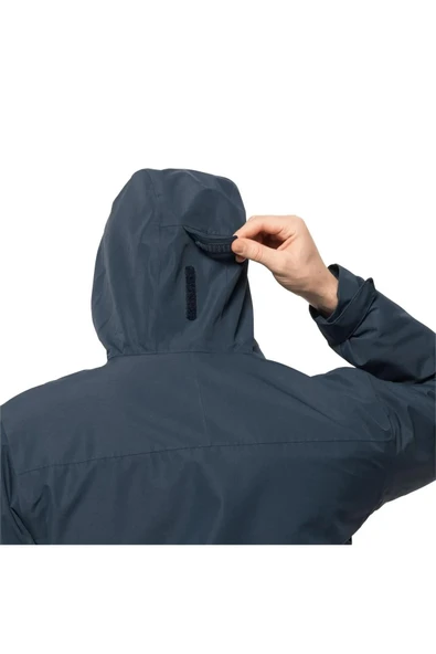 Jack Wolfskin 1115311-1010 Taubenberg 3IN1 Jkt M Erkek Outdoor Mont - 8