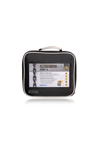 Zintaş Protector Hex13 Motosiklet Kesilmez Zincir 13mm 150cm Sadece Zincir - 3