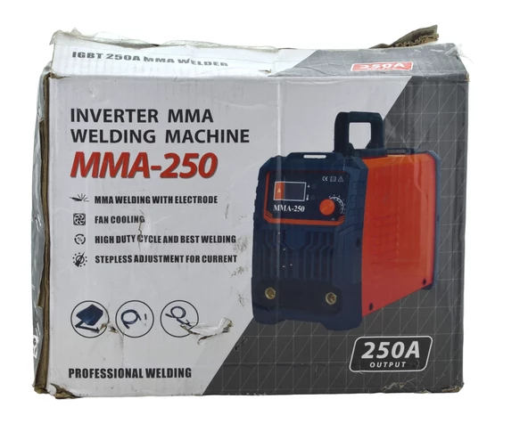 MMA-250 Inverter 60V Kaynak Makinası NO:34 (18,5cmx30.5cm,12,5cm) - 4