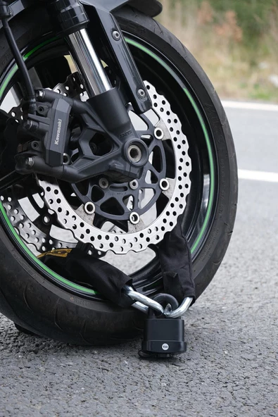 Zintaş Protector Hex13 Motosiklet Kesilmez Zincir Kilit 13mmx180cm - 3
