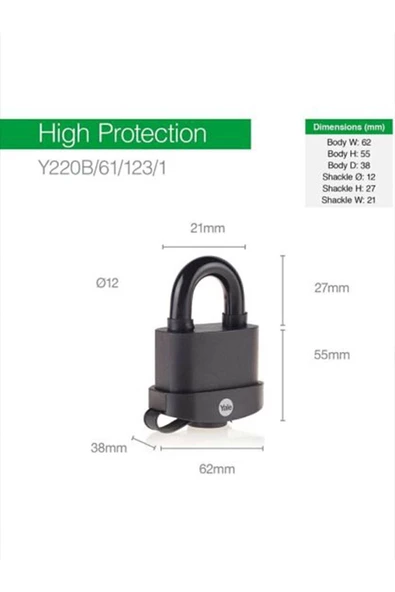 Zintaş Protector Max10 Motosiklet Kesilmez Zincir Kilit 10mmx120cm - 4