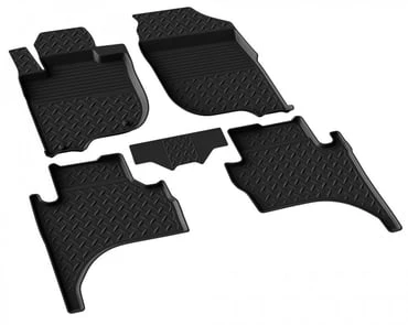 Mitsubishi L200 4 Ferrous 4D Havuzlu Kauçuk Paspas 2007-2015