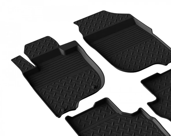 Mitsubishi L200 4 Ferrous 4D Havuzlu Kauçuk Paspas 2007-2015 - 3