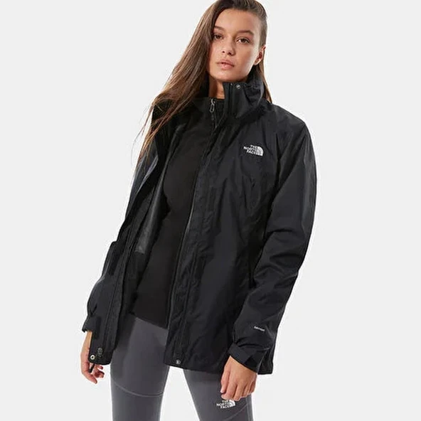 The North Face NF00CG56KX71 W Evolve II Triclimate Kadın Outdoor Ceket - 1