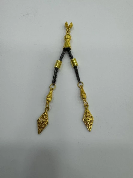 Altın Kaplama Tesbih Püskülü - 2