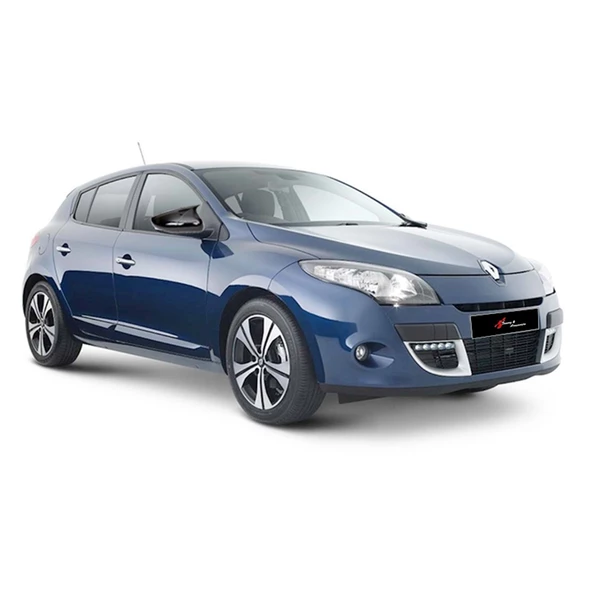 RENAULT MEGANE 3 UYUMLU PARLAK SİYAH BATMAN AYNA KAPAĞI ürün görseli