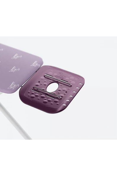 GAZZELLA Handy Board Ütü Masası - Mor - 36x110 Cm - Geniş Ütüleme Yüzeyi - 8