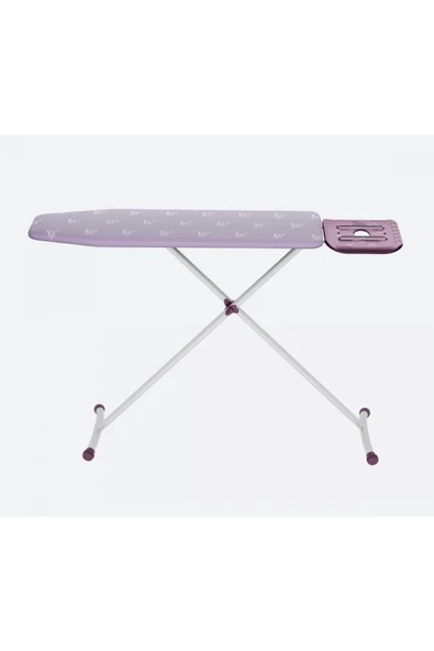 GAZZELLA Handy Board Ütü Masası - Mor - 36x110 Cm - Geniş Ütüleme Yüzeyi - 3