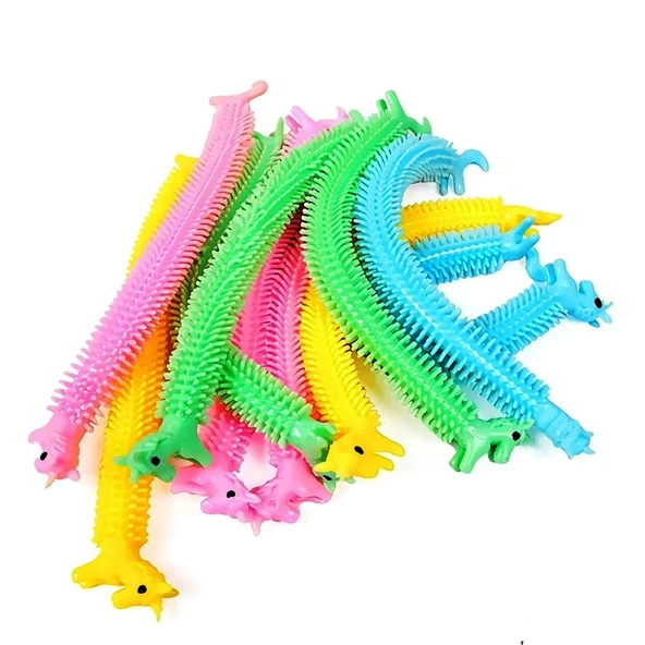 4 ADET DUYUSAL STRES OYUNCAĞI UZAYAN BİLEKLİK 4 PCS COLOURFUL SENSORY FİDGET TOY ANTİ STRESS TOYS - Resim 2