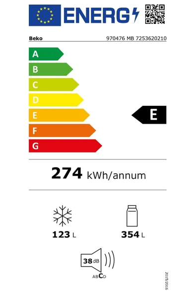 BEKO 970476 mb NOFROST BUZDOLABI - 6