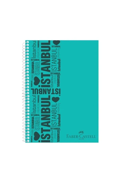 Faber Castell Urban A4 100yp Asortili Spiralli Not Defteri Düz / C17 ürün görseli