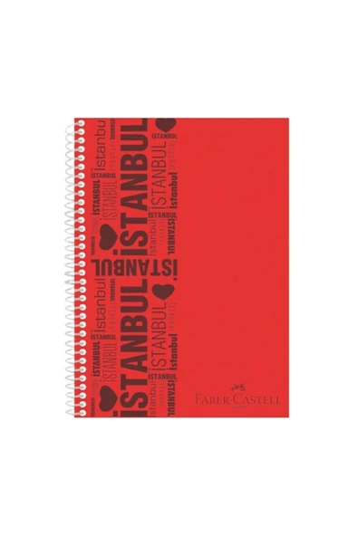 Faber Castell Urban A4 100yp Asortili Spiralli Not Defteri Düz / C17 - Resim 3