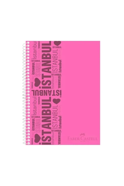 Faber Castell Urban A4 100yp Asortili Spiralli Not Defteri Düz / C17 - Resim 2