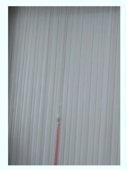 BAMBU TÜL PERDE-SARKITI BULUNAN - 4
