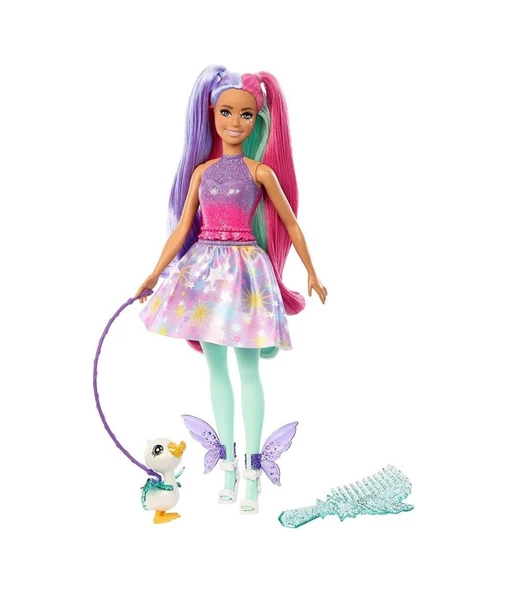 Barbie A Touch Of Magic Pembe HLC34 HLC35 Lisanslı Ürün