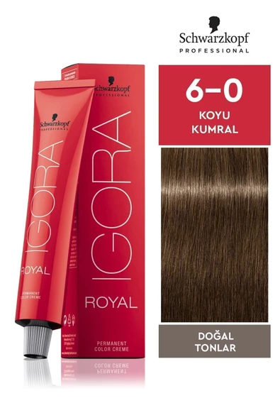 Royal Doğal Tonlar 6-0 Koyu Kumral 60ml