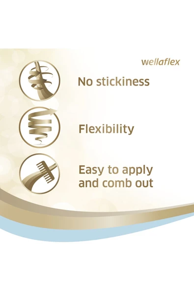 Wellaflex Flexible Extra Strong Hold Saç Spreyi - 250 ml - 5