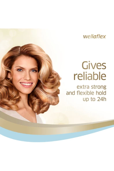 Wellaflex Flexible Extra Strong Hold Saç Köpüğü - 200 ml - 3