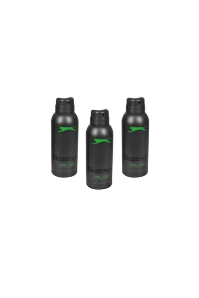 Active Sport Erkek Deodorant Spray Yeşil 150 ml 3 Adet