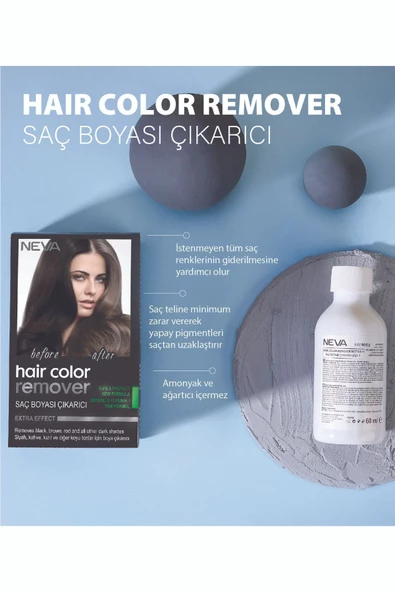 Remover Saçtan Boya Çıkartıcı Set - 2