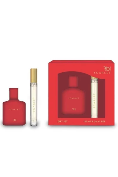 Scarlet 100ml 20 ml Edp Kadın Kalem Parfüm Seti