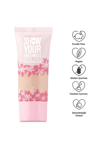 Show Your Freshness Skin Tint Foundation - Fondöten 501 Fair - 4