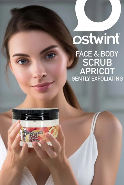 Canlandırıcı Tüm Cilt Tipleri Için Kayısı Kokulu Vücut Kremi 300 ml