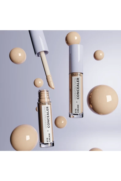 Eye Cream + Hydrating Satin Concealer - Göz kremi + Göz Altı Kapatıcısı 65 Honeybun - 6