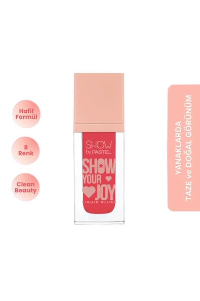 Show Your Joy Liquid Blush - Likit Allık 56