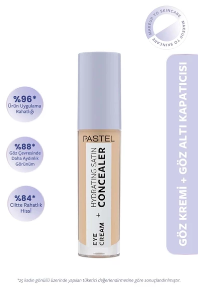 Eye Cream Hydrating Satin Concealer - Göz Kremi Göz Altı Kapatıcısı 64 Medium Light4,3 ml