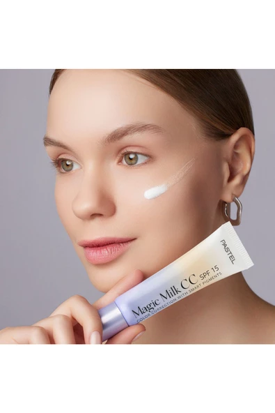 Magic Milk Cc Spf 15 - Cilt Tonu Eşitleyici Spf 15 Cc Krem 50 Light Medium - 4