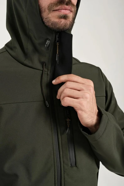 Exuma 2311100-801 Erkek Softshell Mont - 3